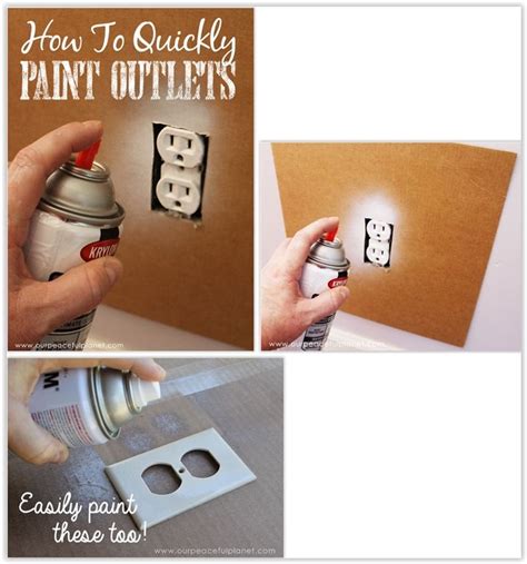 paint electrical box|painting that plugs into wall.